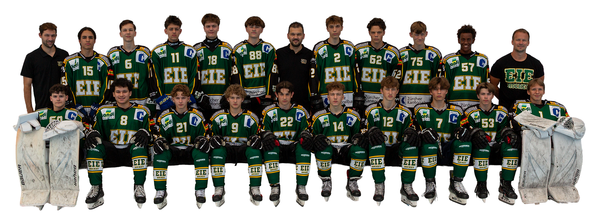 Team U18 des EHC Illnau-Effretikon